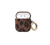 Selencia Coque Sabi pour AirPods 1 / 2 - imprimé léopard - Mocha Brown
