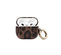 Selencia Coque Sabi pour Apple AirPods 3 - imprimé léopard - Mocha Brown