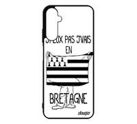 Coque Samsung A05s Silicone J'peux Pas J'vais En Bretagne Basket Humour Drapeau Breton Mobile Noir Football Original Etui De Galaxy