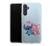 Coque Samsung A27 5G Stitch angel love heart pink