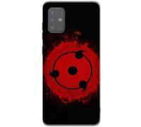 Coque Samsung A51 Antichoc Naruto Mangekyou Sharingan