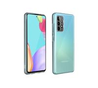 Coque pour Samsung A52 et A52s Souple et Film Verre Trempé Dureté 9H noir