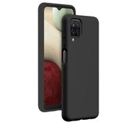 Coque Samsung G A12 Silicone SoftTouch Noire Bigben