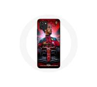 Coque Samsung Galaxy A03 Lewis Hamilton Ferrari officiel