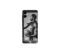Coque de téléphone - Maniacase - Samsung Galaxy A06 - Noir - Souple - NBA black mamba mentality