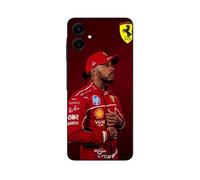 Coque Samsung Galaxy A06 Lewis Hamilton - Official Ferrari Wallpaper