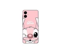 Coque Samsung Galaxy A06 Stitch Angel mignon gond rose