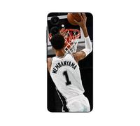 Coque Samsung Galaxy A06 Victor Wembanyama N°1 San Antonio Spurs Dunk