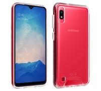 Coque Samsung Galaxy A10/M10 Protection Cristal Bi-matière Antichocs Transparent