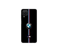 Coque Samsung galaxy A12 BMW logo couleur M