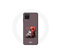 Coque Samsung Galaxy A12 DeadPool unicorn licorne