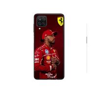 Coque - Ferrari - Lewis Hamilton - Silicone - Noir - Souple