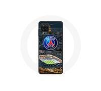 Coque Samsung Galaxy A12 psg logo stade nuit tour eiffel