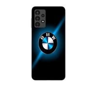Coque Samsung Galaxy A13 4g Logo Bmw Noir Et Bleu Brillant
