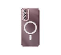 Coque Samsung Galaxy A14 4G/5G MagSafe Strass Rose
