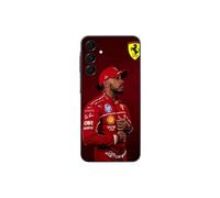 Coque Samsung Galaxy A16 Lewis Hamilton - Official Ferrari Wallpaper