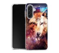 Coque Samsung Galaxy A17 5g Wolf Imagine Housse Antichoc Silicone Souple, Ultra Fine, Protection Intégrale, Motif Animaux