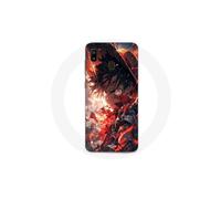 Coque Samsung Galaxy A20e One piece Luffy énervé art manga anime