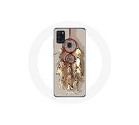 Coque Samsung Galaxy A21S Attrape Rêve Marron