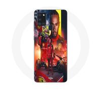 Coque Samsung Galaxy A21s Lewis Hamilton Scuderia Ferrari F1 Officiel