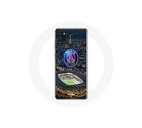 Coque Samsung Galaxy A21S psg logo stade nuit tour eiffel