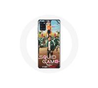 Coque Samsung Galaxy A21S Squid Game Série joueurs soldats poupée