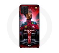 Coque Samsung Galaxy A22 4g Lewis Hamilton Ferrari Officiel