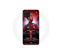 Coque Samsung Galaxy A22 4G Lewis Hamilton Ferrari officiel