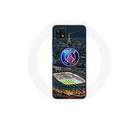 Coque Samsung Galaxy A22 5G psg logo stade nuit tour eiffel