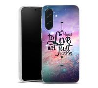 Coque Samsung Galaxy A27 5G Not Just Survive Housse silicone, antichocs, protection optimale - Motif floral