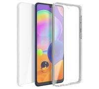 Coque Samsung Galaxy A31 Protection Arrière Rigide + Avant Souple Transparent