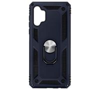 Coque Samsung Galaxy A32 5G Antichoc Bi-matière Bague Support Vidéo bleu