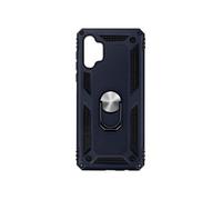 Coque Samsung Galaxy A32 5G Antichoc Bi-matière Bague Support Vidéo bleu