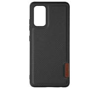 Coque pour Samsung Galaxy A32 Rigide Dos Tissu Série Fino Noir