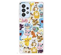 Coque Samsung Galaxy A33 5G Pokémon Officiel - Motif Sticker pour Protéger Votre Téléphone Portable - Silicone Souple avec Licence Officielle