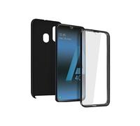 Coque pour Samsung Galaxy A40 Intégrale Rigide Avant Souple Tactile noir