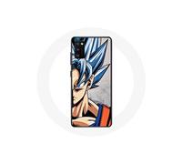 Coque Samsung Galaxy A41 Anime Dragon Ball Goku Cheveux bleu