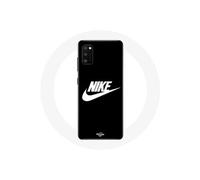 Coque - Nike - Galaxy A41 - Souple - Noir - Logo blanc