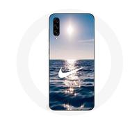 Coque - Nike - Galaxy A50 - Logo blanc - Souple - Protection quotidienne