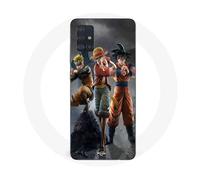 Coque Samsung Galaxy A51 4g Sangoku Naruto Luffy One Piece Dragon Ball Z 3d Anime Manga