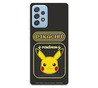 Coque Samsung Galaxy A52 5G - A52S 5G Officiel Pokemon, Pikachu Jeu vidéo pour protéger votre téléphone portable Coque en silicone souple avec licence officielle Pokémon