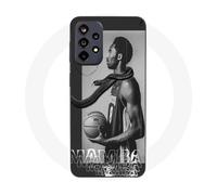 Coque de téléphone - MANIACASE - Samsung Galaxy A52s 5G - Noir - Silicone - NBA Black Mamba Mentality