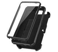 SUPCASE Coque pour Samsung Galaxy A53 5G (2022), avec Protecteur d'Ecran Intégré, Support Béquille, Clip Ceinture [Unicorn Beetle Pro] Protection 360° Intégrale Antichoc (Noir)