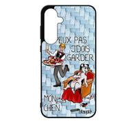 Coque Samsung Galaxy A55 5g Silicone J'peux Pas J'dois Garder Mon Chien Jpeux Aluminium Drole Je Antichoc Telephone Made In France