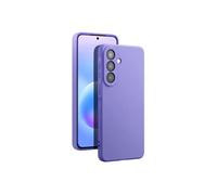 Coque Samsung Galaxy A57 Silicone Soft-Touch Doublure Microfibre Violet