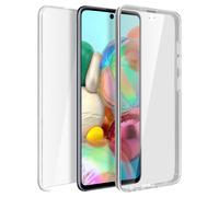 Coque Samsung Galaxy A71 Arrière Rigide Intégrale Avant Souple Transparent