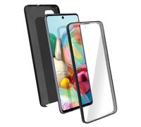 Coque Samsung Galaxy A71 Protection Arrière Rigide et Avant Souple - noir