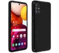 Coque Samsung Galaxy A71 Silicone Gel Flexible Résistant Ultra fine noir