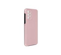 Coque Samsung Galaxy A72 Protection Arrière Rigide et Avant Souple rose gold