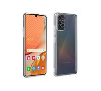 Coque Samsung Galaxy A72 Souple et Film Verre Trempé Dureté 9H transparent